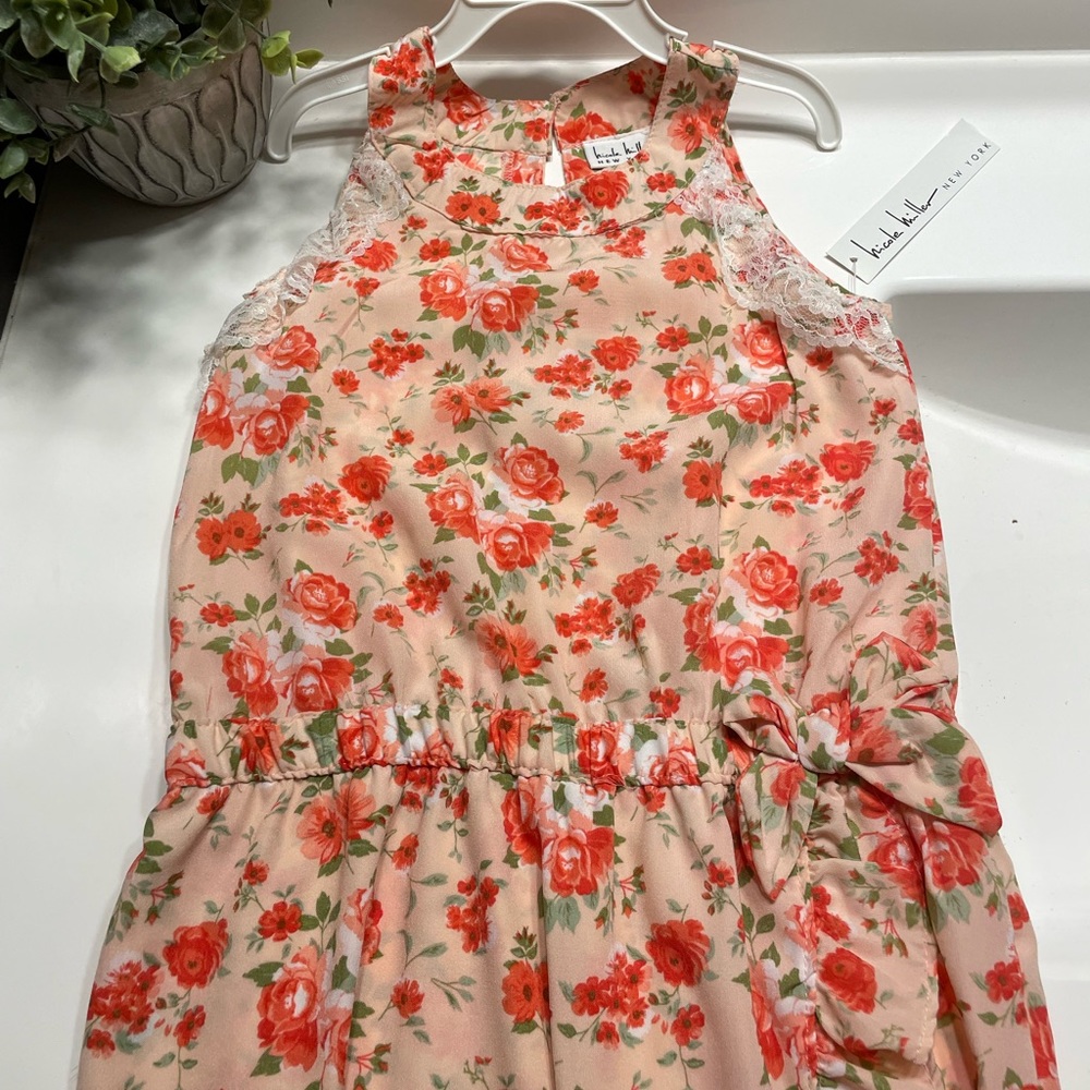 Nicole Miller Floral Romper